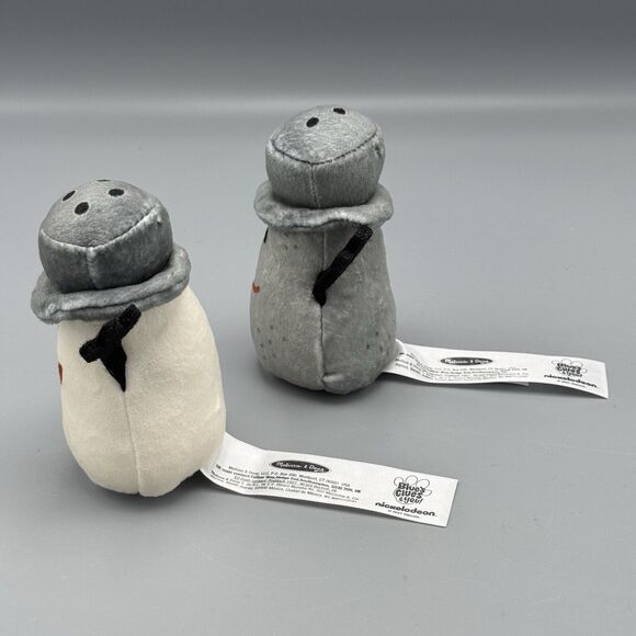 Melissa And Doug Blues Clues Plush Toys Mr Mrs Salt Pepper Finger Puppets 4.5 in - Picture 4 of 9